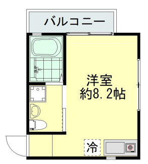 【間取り】 | アパートメント新小岩Ｂ棟 | 間取りです。