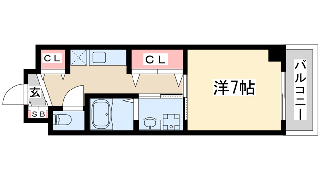 【間取り】 | プラシード（南吹田）