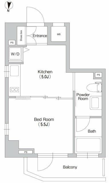 プライムアーバン三軒茶屋の間取り