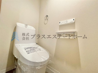 【トイレ】 | 朝日プラザ兵庫駅前通 | きれいをまもるせいけつトイレ♪お掃除はサッとひとふきで完了！