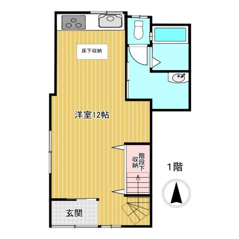 コーポミネの間取り