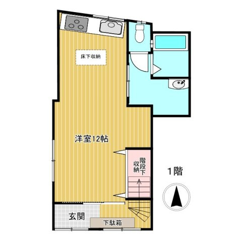 コーポミネの間取り