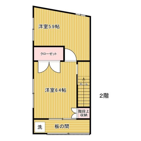 コーポミネの間取り