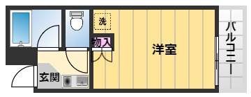【間取り】 | シャルマンフジ和泉大宮1番館