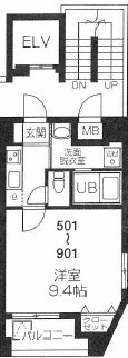 エムズエムの間取り