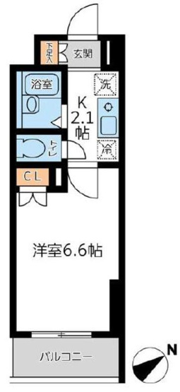 【間取り】 | ラクラス杉並方南町