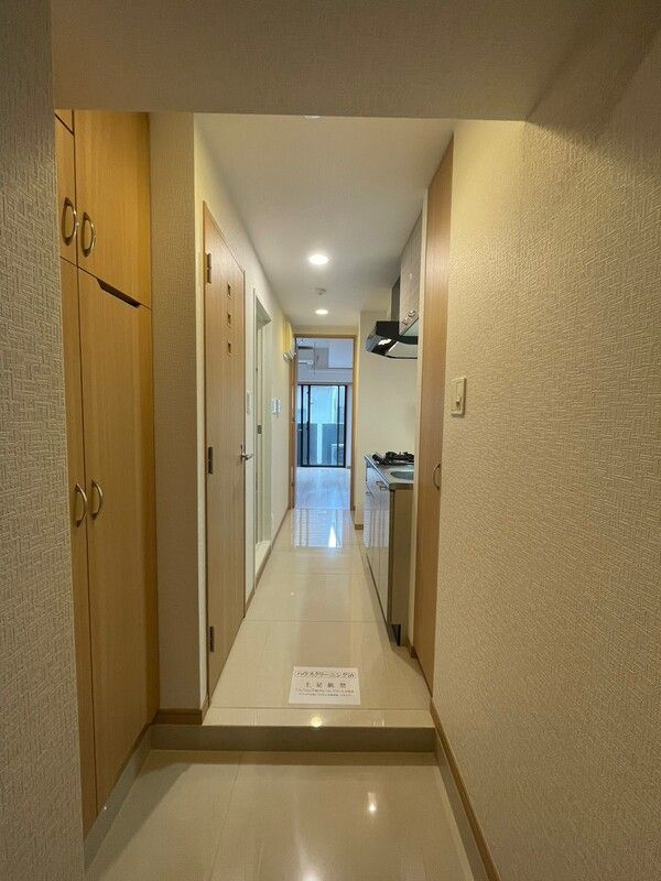 ルーブル多摩川九番館の玄関