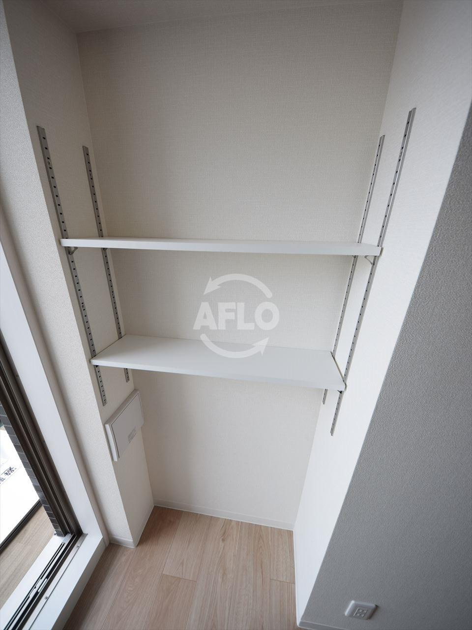 レオンコンフォート上本町カレントの収納|レオンコンフォート上本町カレント　稼働棚