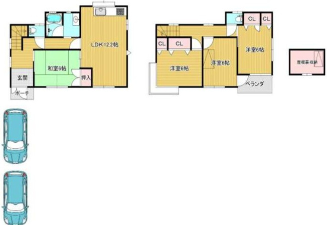 【間取り】 | さいたま市　見沼区大和田町　中古戸建