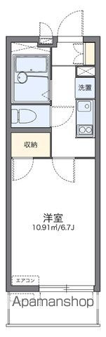 レオパレス蒔田の間取り