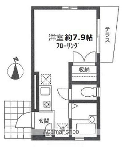 ヒルズ元町の間取り