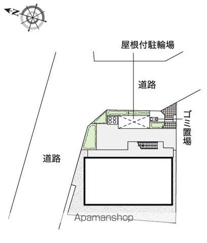レオパレスハマメリスの区画図