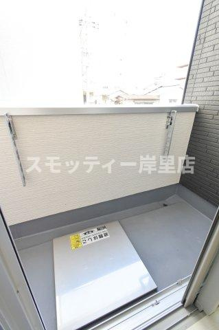 AVENIR住之江のバルコニー