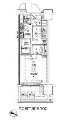 クレイシア横濱阪東橋の間取り