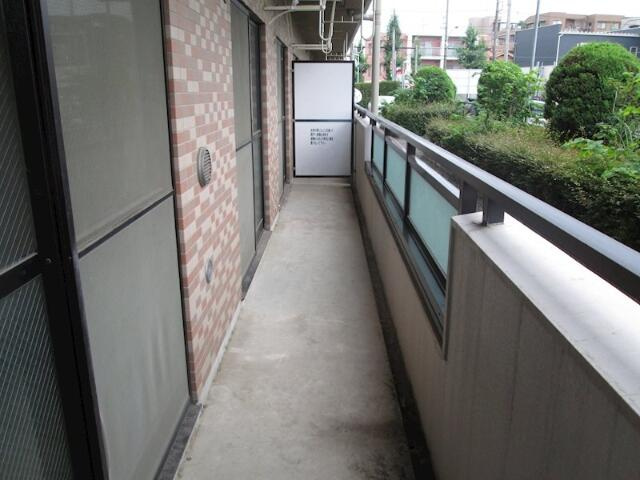 アビオン多摩川のバルコニー