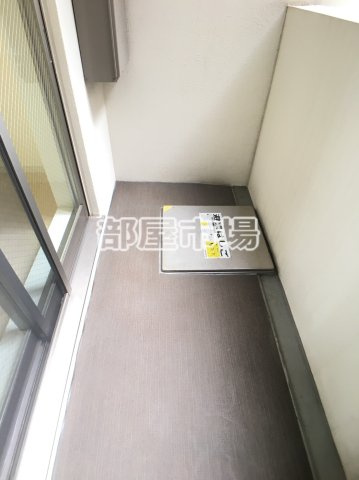 プラチナコート上野のバルコニー