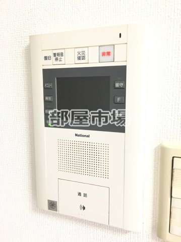 プラチナコート上野のセキュリティ|モニター付きインターホン