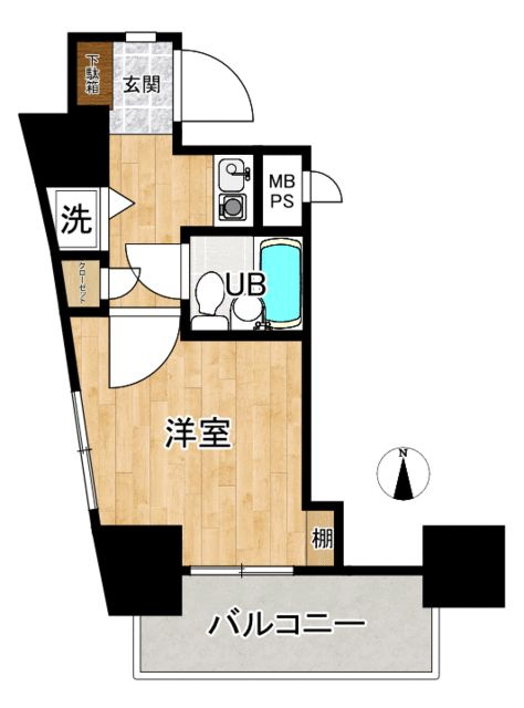 ライオンズマンション千葉東の間取り