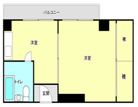 さくらマンションの間取り