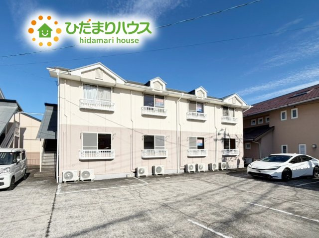 いわき市郷ケ丘　メゾン・リンリン　中古アパート　A棟B棟の外観|周辺商業施設・教育施設充実♪