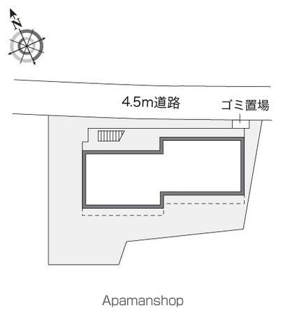 レオパレスＳＡＫＵＲＡの区画図