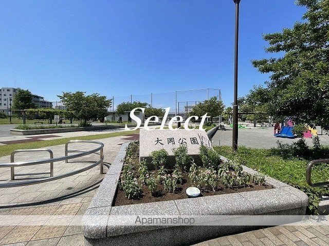 横浜市南区大岡２丁目の賃貸マンションの周辺|大岡公園 公園 425m 