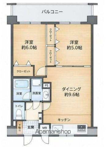 ビクセル伊勢佐木町の間取り