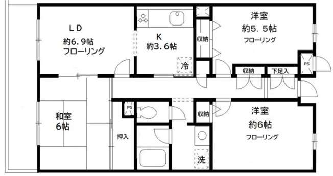 【間取り】 | ファインコート3110