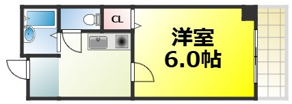 【間取り】 | ロイヤルレスト芦原　仲介手数料無料