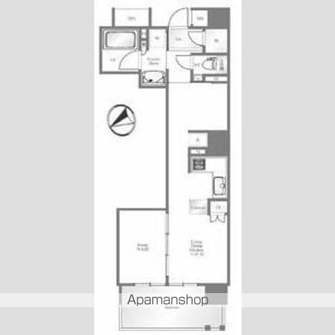 イニシア横浜桜木町の間取り