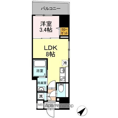 ベイサイドヒルズ関内の間取り