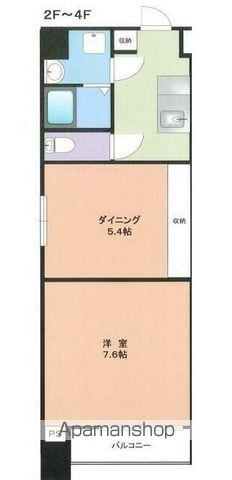 松山ビルの間取り