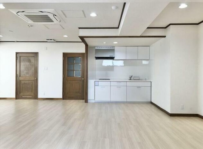台東区浅草１丁目の賃貸マンションの居間・リビング