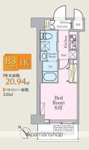 ＨＹ’Ｓ西横浜の間取り