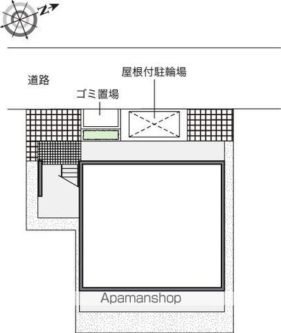 レオパレスリソランテの区画図