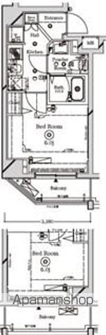 ラフィスタ西横浜の間取り