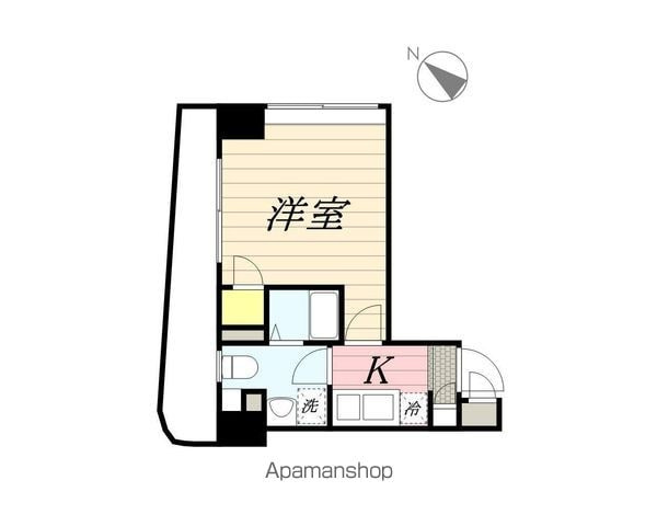 レグラス横浜西口の間取り