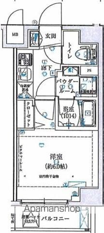 ＳＨＯＫＥＮ　ＲＥＳＩＤＥＮＣＥ横浜伊勢町の間取り