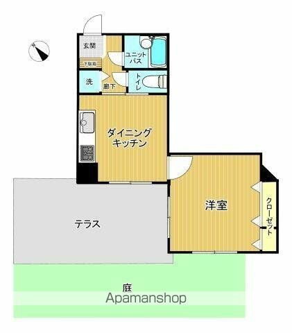 カステッロ・デルソーレ・フルヤの間取り