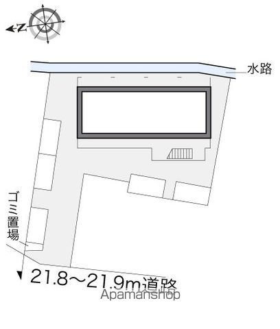 レオパレス片倉の区画図