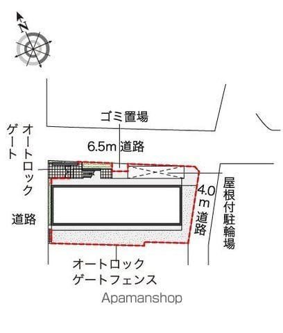 レオパレス片倉大丸の区画図