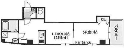 Ｌｅｖａｎｔｅ両国の間取り|間取りです。