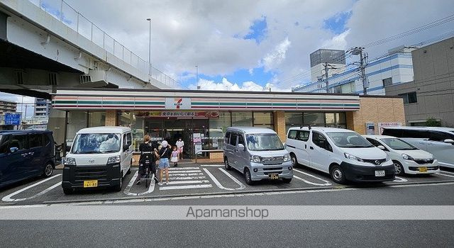 グリフィン横浜・ベイグランデ壱番館の周辺|セブン-イレブン 横浜神奈川２丁目店 コンビニ 283m 