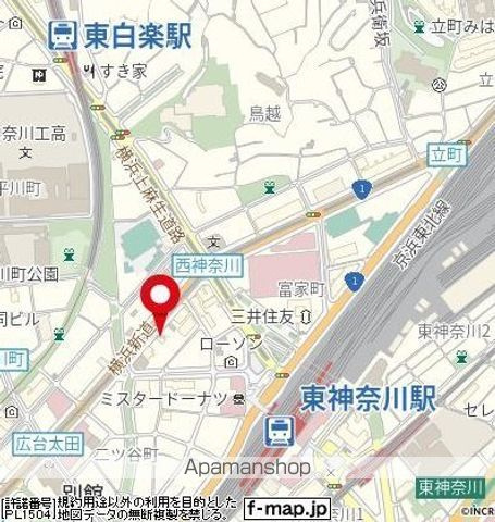 ライオンズマンション東神奈川の周辺