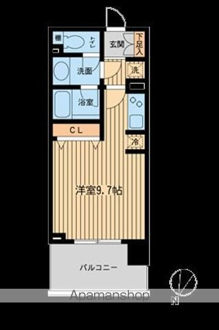 ドゥーエ横濱台町の間取り