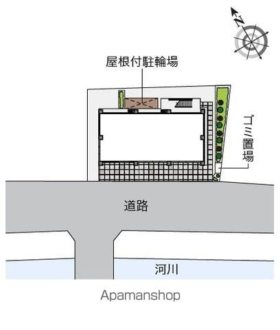 レオネクストグリーンマナーの区画図
