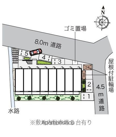 レオネクストユーカリの区画図