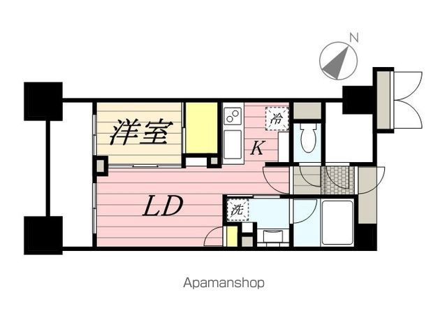 プレミスト横浜ポートサイドの間取り