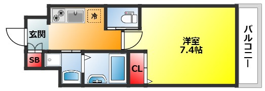 【間取り】 | プレイシズシンオオサカ