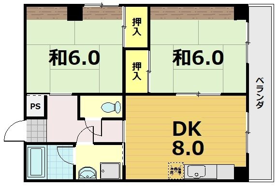 【間取り】 | クローバーハイツII